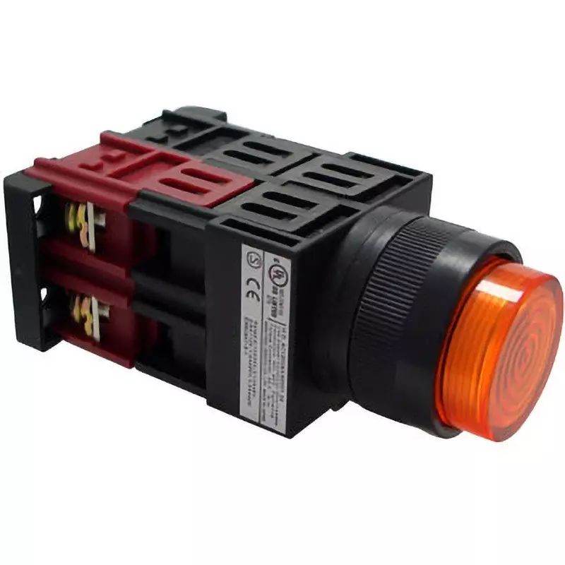 MARUYASU DENGYO Illuminated Switch 1A Contact Configuration 30 mΩ or less Resistance, A22FAE2410OLE