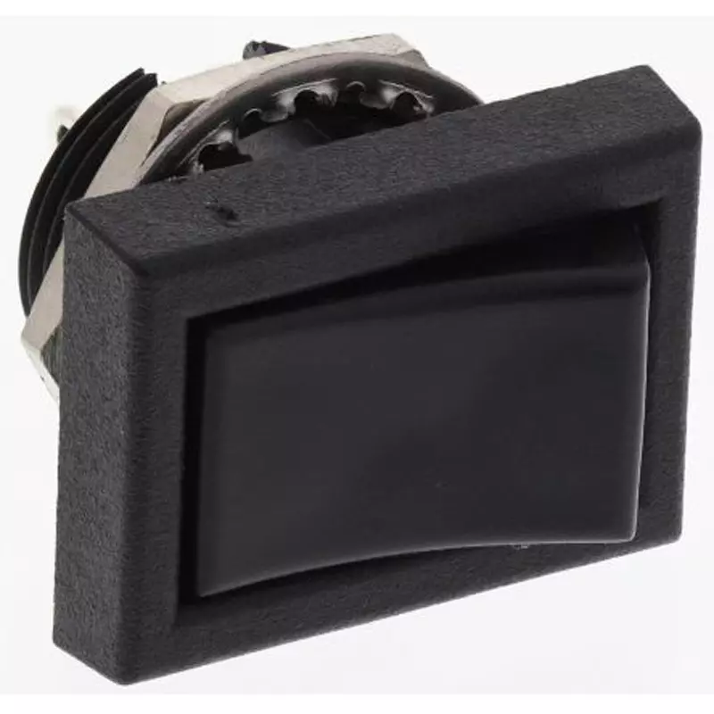 TE CONNECTIVITY Rocker Switch Panel Mount Mounting SPDT Contact Configuration On-On Operating Patterns, TRD13D10WL04