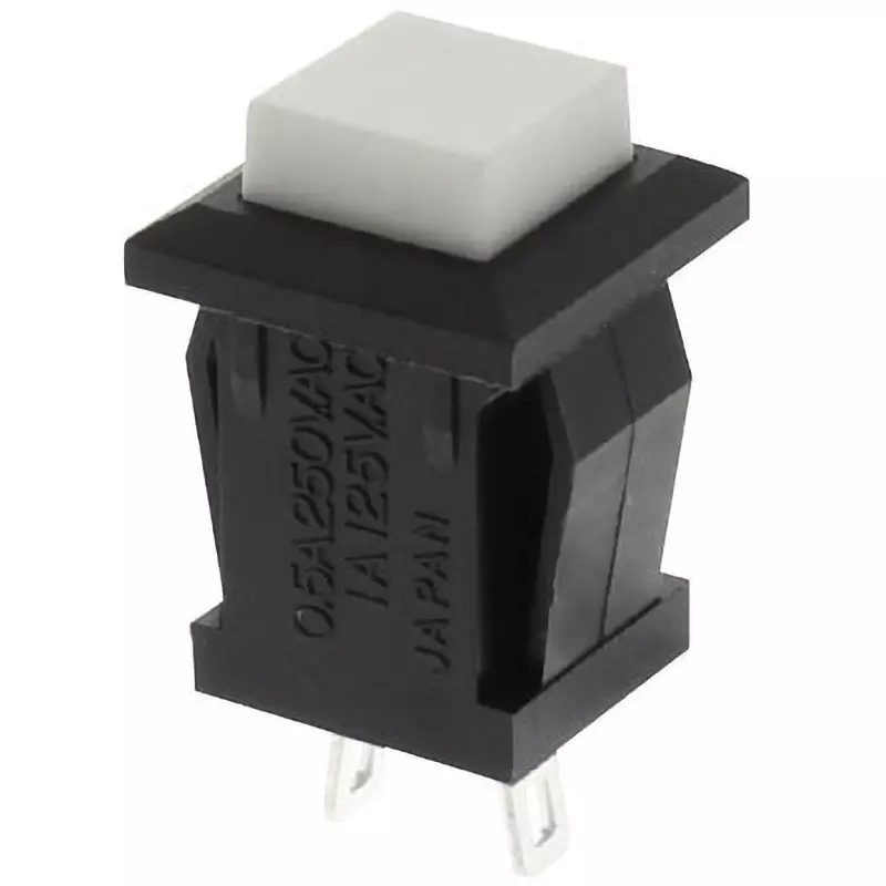 MIYAMA ELECTRIC Non-Illuminated type Push Button Switch 2 Pole, DS-430-W