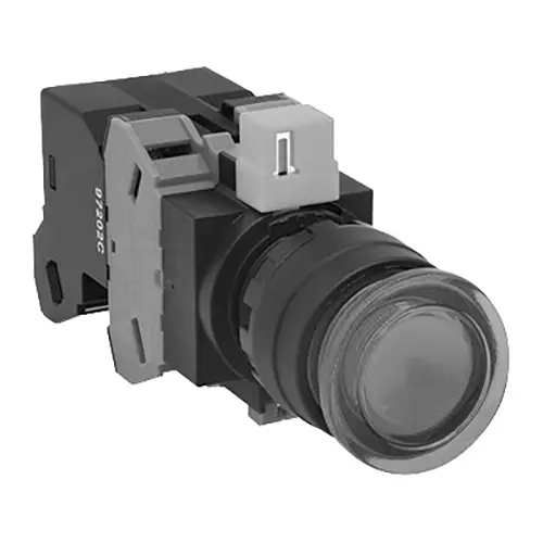 IDEC HW Series Illuminated Push Button Switch Round Φ22 mm, HW1L-M311M2S