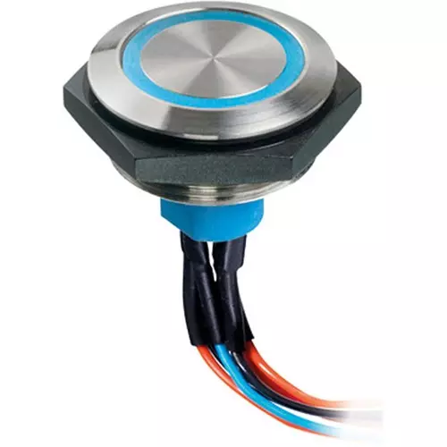 IDEC APEM+ Series Push Button Switch Φ30 mm Diameter, AV5V12F102074BK