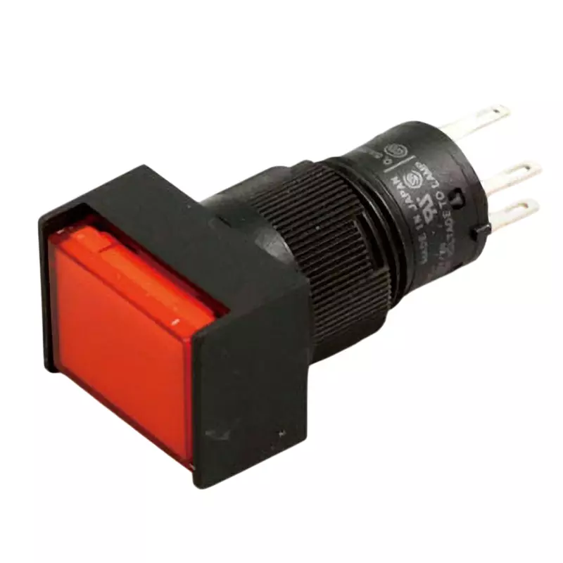 Omron Small Pushbutton Switch Φ12 mm Mounting Hole Diameter, A3CJ-90B1-12ER