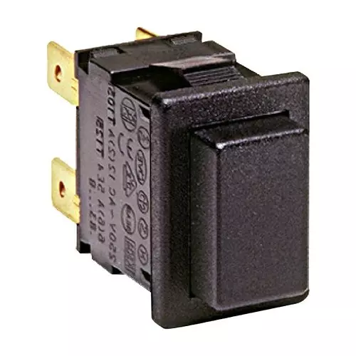 ARCOLECTRIC (BULGIN LIMITED) PB SW, DPST, 12A, 250VAC, PANEL, H8350ABBB