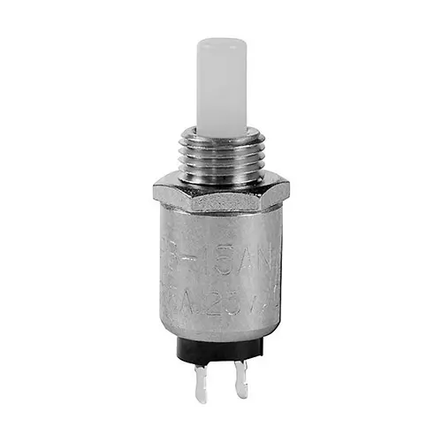 NKK SWITCHES PUSHBUTTON SWITCH, SPST, 0.5A, 125V, FB15ANEP2