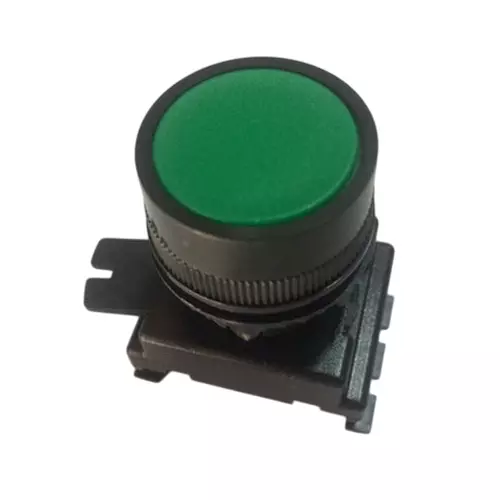 Sibass Electric Hanyoung Push Button Diameter 30 mm Without Contact Element with CE Mark, Green, SE-PB3011 (Pack of 300)