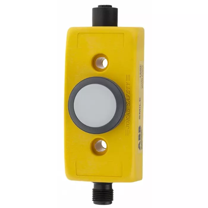 ABB - JOKAB Smile 12 RF Series Twist Release Illuminated Emergency Stop Push Button Panel Mount 1NO IP65, 2TLA030053R2600Smile 12 RF M12-5