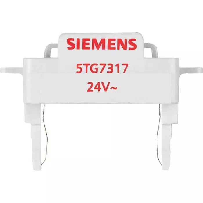 Siemens Illuminated Push Button Switch, Red LED, 24V, 5TG7317