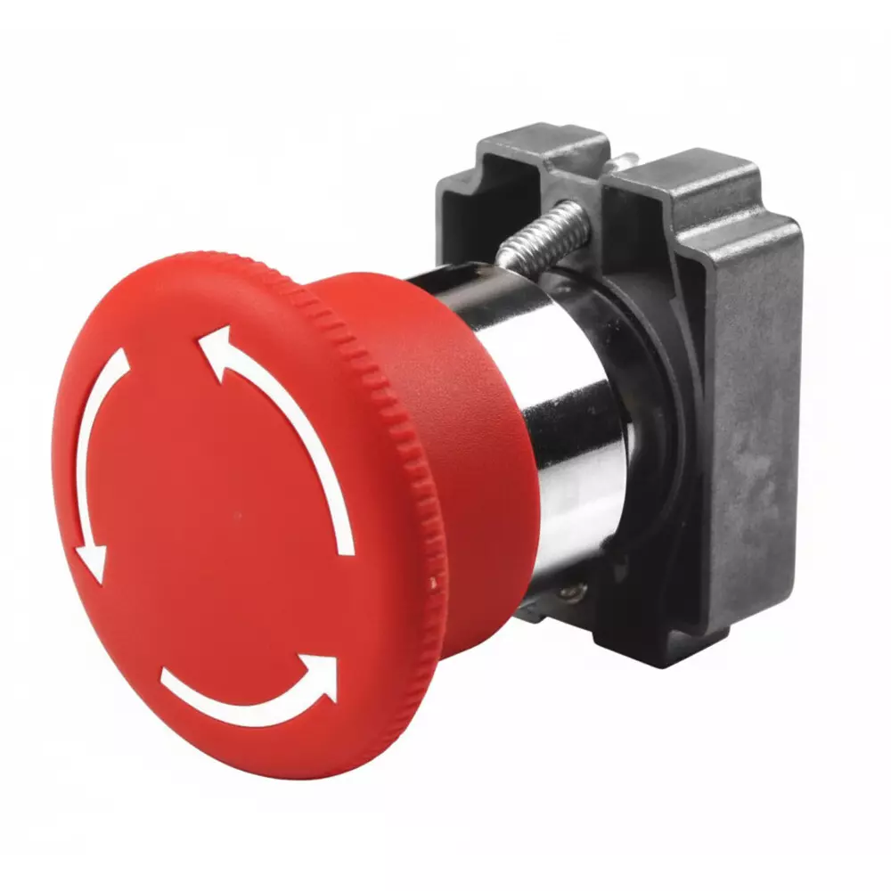 G-SENS Emergency Push Button Latching (Metal) 22.5 mm Round Red, GES5BS54C