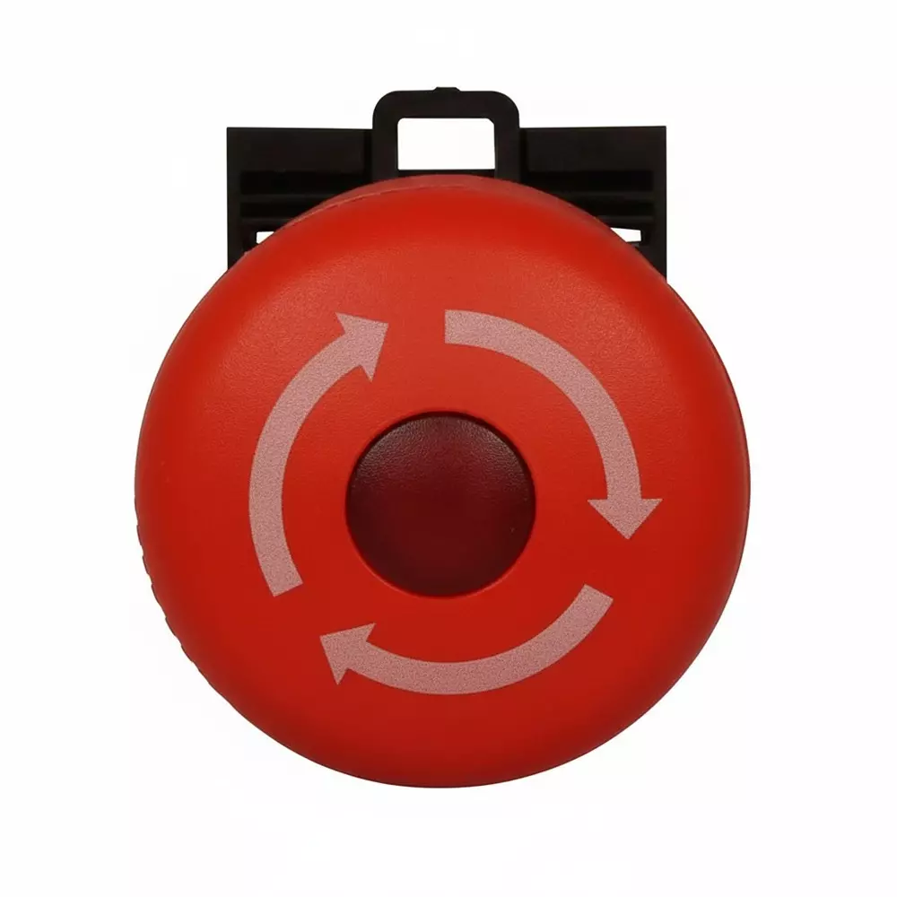 EATON Push-Pull Emergency Stop Switch Illuminated 3PST Panel Mount 12 V AC to 30 V AC, M22-PVL-K12-R