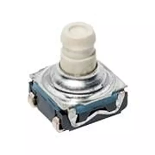 C&K COMPONENTS Tactile Switch Non-Illuminated Gull Wing Lead Termination 50 mA Round Actuator 32 V DC, KSC921G LFS