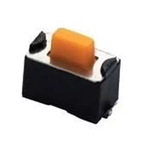 GRAYHILL Tactile Switch Non-Illuminated Gull Wing Lead Termination 50 mA Rectangular Actuator 12 V DC, 95C04A5GWRT