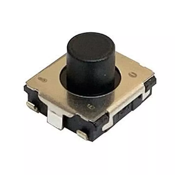 Panasonic Tactile Switch Non-Illuminated J Form Lead Termination 20 mA Round Actuator 15 V DC, EVP-BT5C4A000