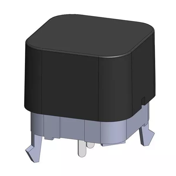 Dailywell Tactile Switch Non-Illuminated 30 mA Square Actuator 28 V DC SPDT Through Hole, PS3002