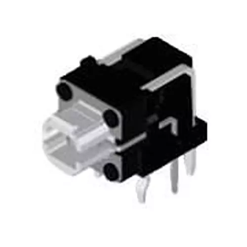 Diptronics Tactile Switch Illuminated Solder Pin Termination 50 mA Square Actuator 12 V DC, TLLA-72BPG-R1KH1-V-A
