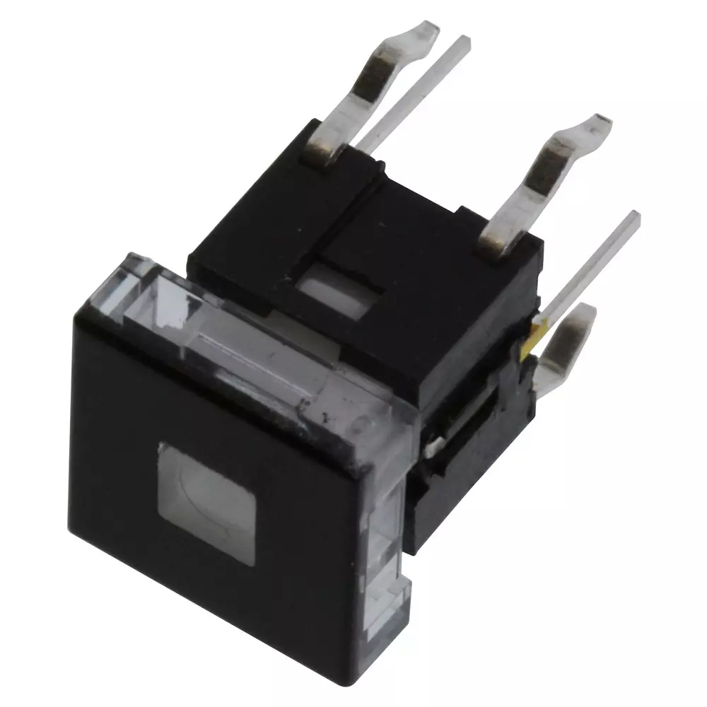 E-SWITCH Tactile Sw, Spst-No, 0.05A, 12V, Solder, Tl1240Yq2Jblk. (Pack of 1104)