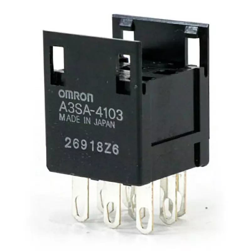 Omron Illuminated Pushbutton Switch Socket For Square Type, For square, A3SA-4103