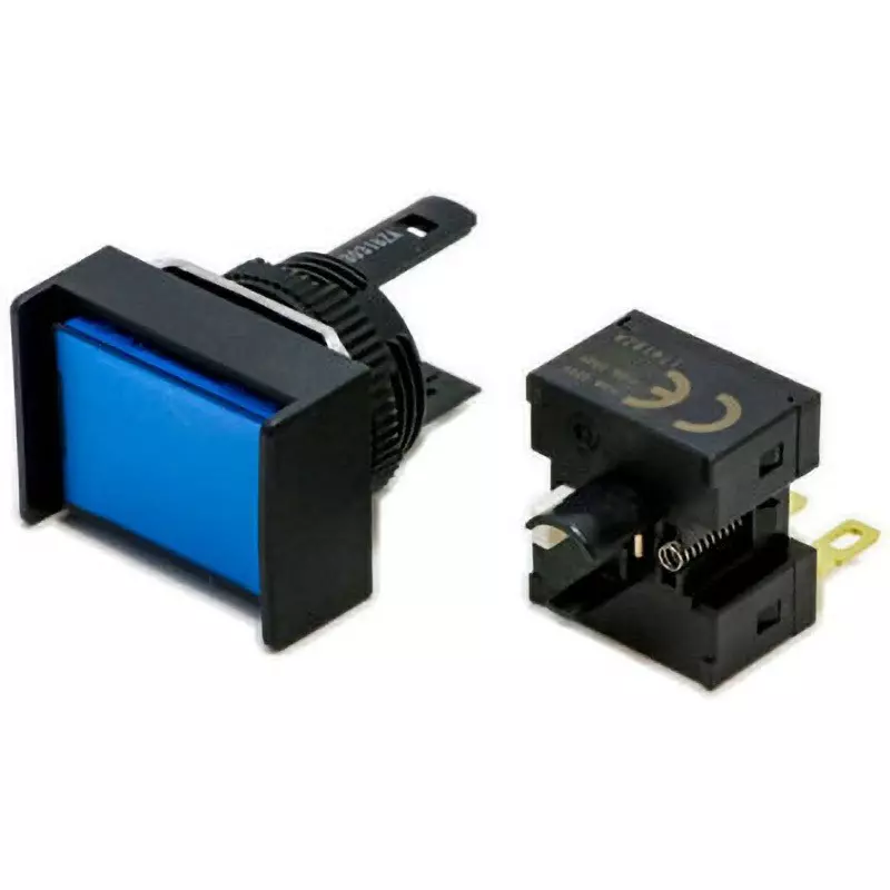 Omron Push Button Switch Momentary Operation Type 1C Contact, A16-JAM-1