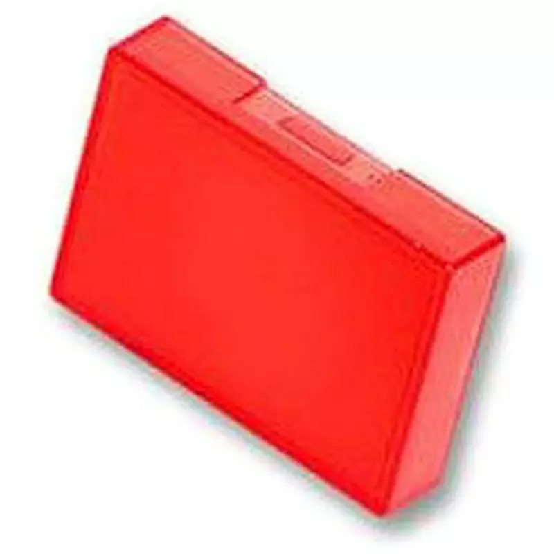 Omron Pushbutton Switch Long Angle Red, A165L-JR