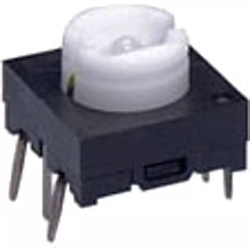 NKK SWITCHES Illuminated Pushbutton Switch PC Terminal, JB-15HLRP2