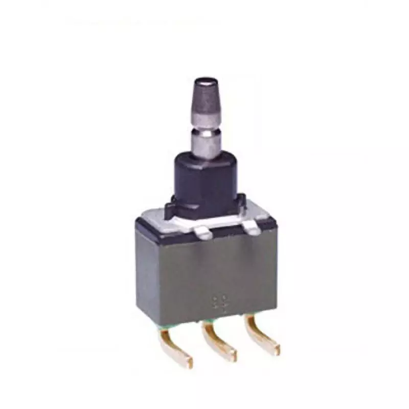 NKK SWITCHES M2 Push Button Switch Printed Circuit Board Right Angle Single Pole Double Throw, M2B-15ABH4