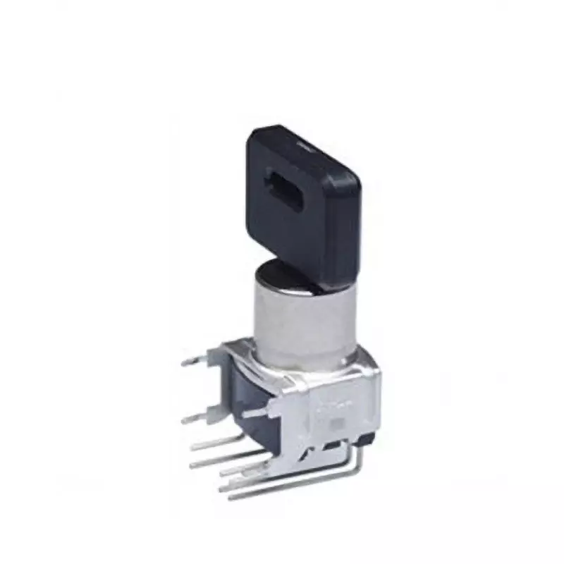 NKK SWITCHES Ultra-Miniature Key Lock Switch Printed Circuit Board Right Angle 2-Pole SK-22BBKH4