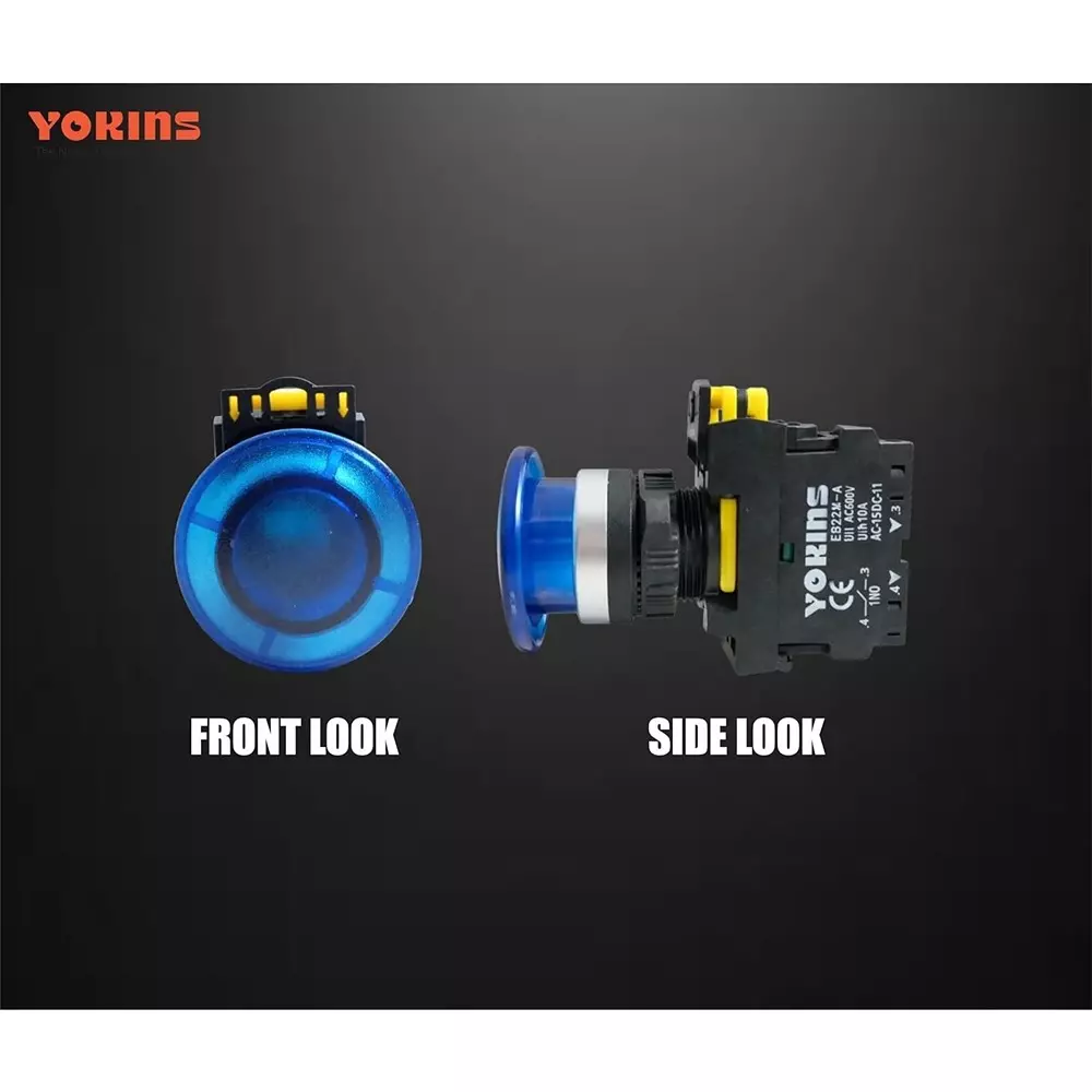 yokins-illuminated-mushroom-push-button-switch-22-mm-mounting-hole-diameter-220-v-ac-operating-voltage-with-led-indicator-blue