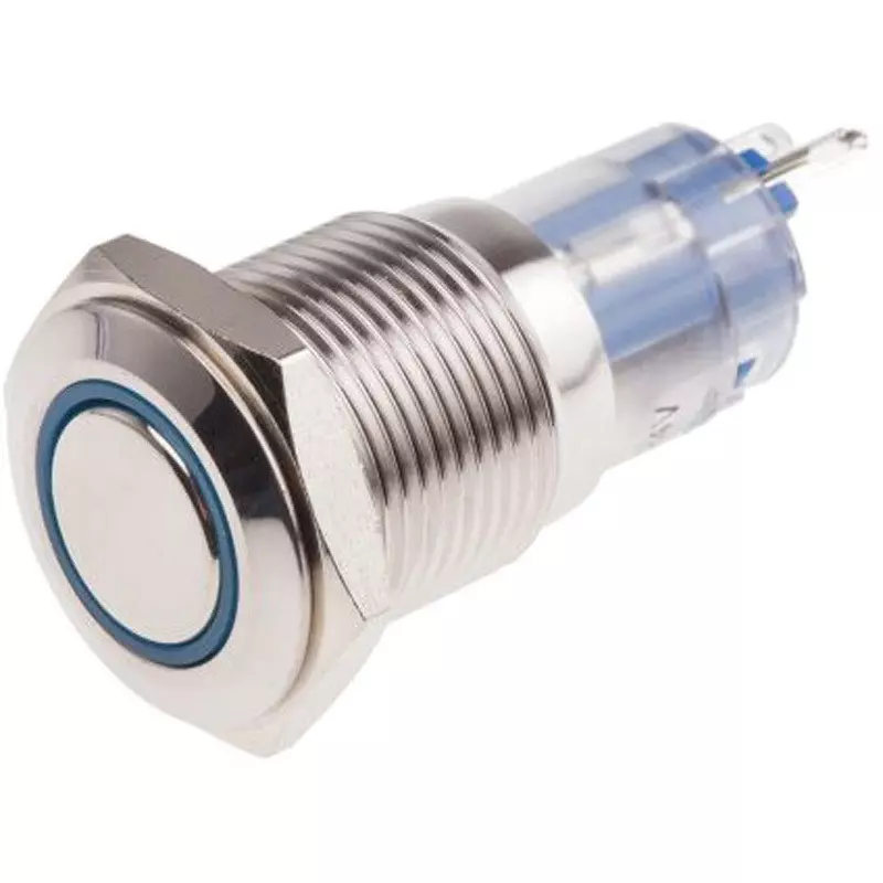 RS PRO Push Button Switch AC 250 V Rated Voltage Round Type Actuator, 811-8398