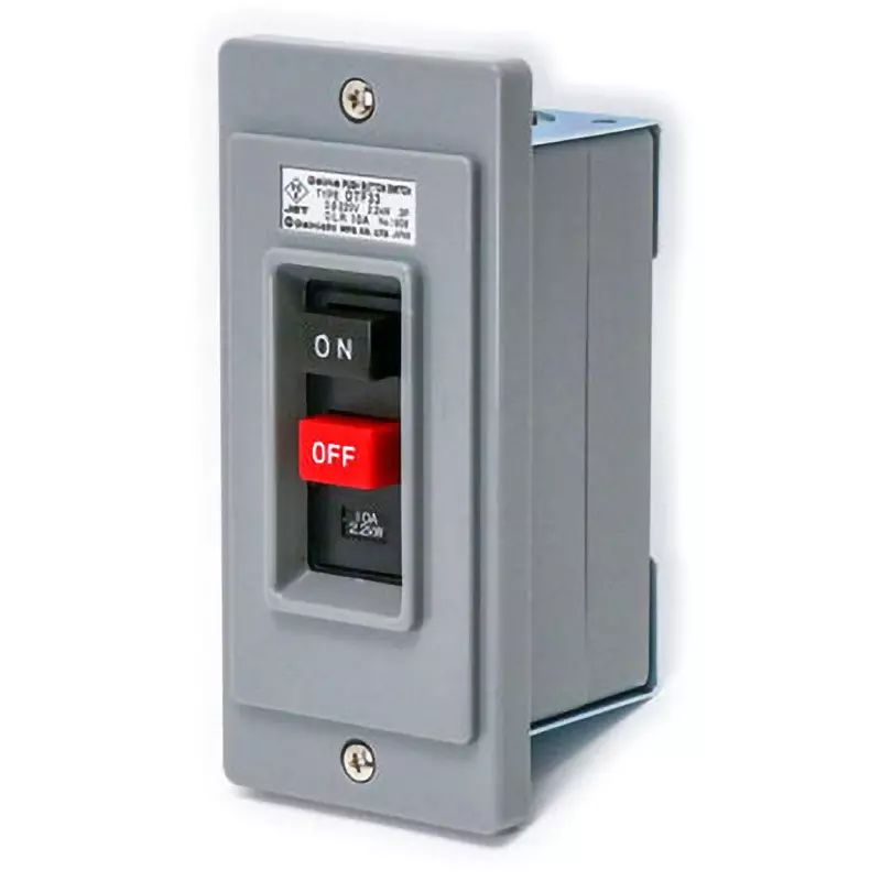 Dainichi Push Button Switch 2.2 kW 10 Amp Operating Current, DTF33 220V 2.2kW 10A