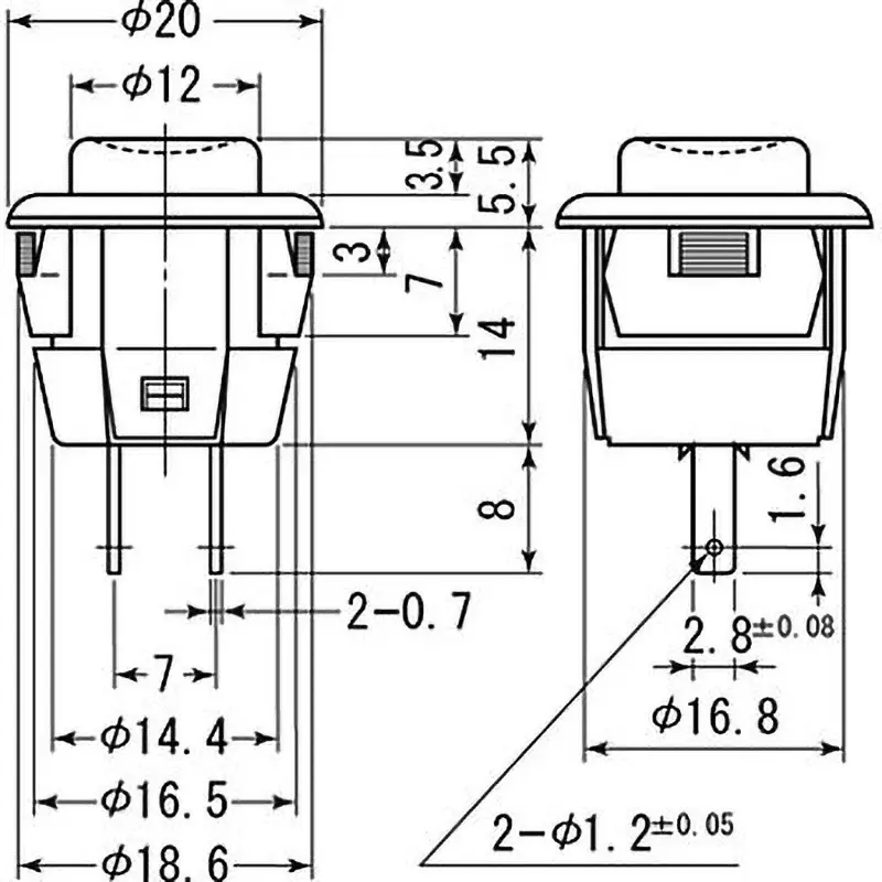 miyama-electric-non-illuminated-type-push-button-switch-2-pole-ds-412-w