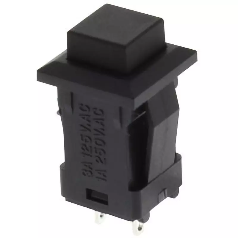 MIYAMA ELECTRIC Non-Illuminated type Push Button Switch 2 Pole, DS-435S-K