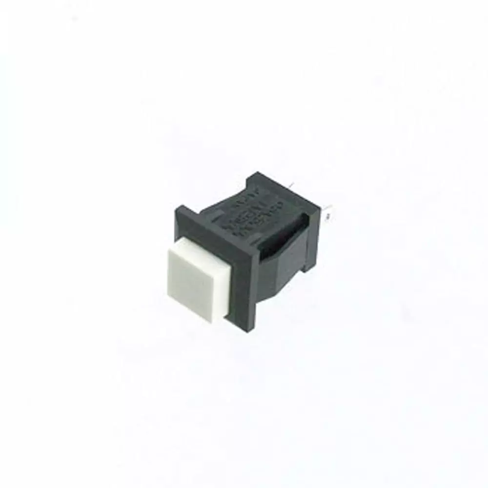 MIYAMA ELECTRIC Push Button Switch Single pole single throw AC 125 V-1 Amp, DS430-W