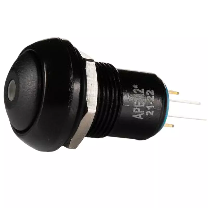 APEM Push Button Switch Panel: 13.6 mm Cutout Diameter, IPR1SAD2LOY
