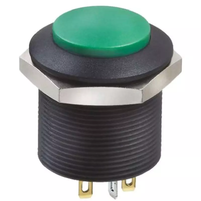 APEM Push Button Switch Panel mount 24.2 mm Cutout Diameter, FPAR3D1432B1X