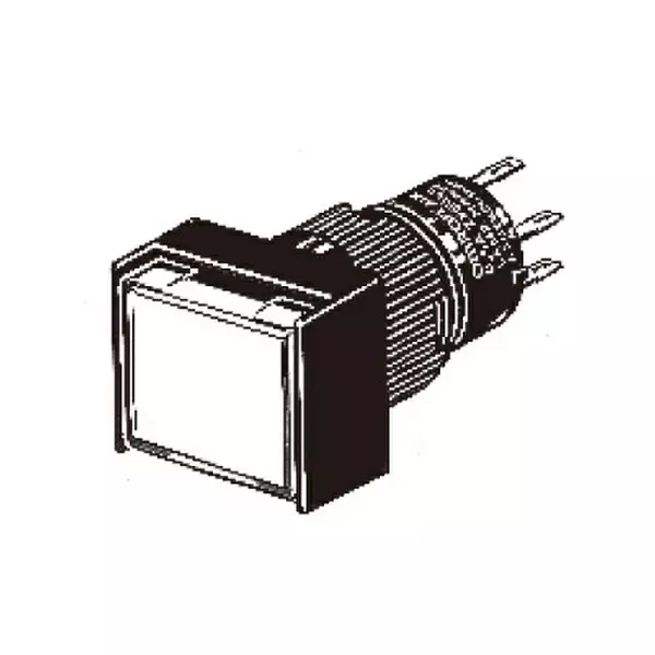 Omron Small Pushbutton Switch Φ12 mm Mounting Hole Diameter, A3CJ-90A1-05EY