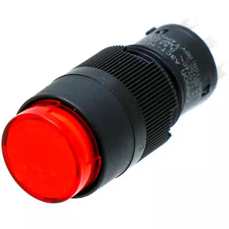 Omron Small Pushbutton Switch Φ12 mm Mounting Hole Diameter, A3CT-90A1