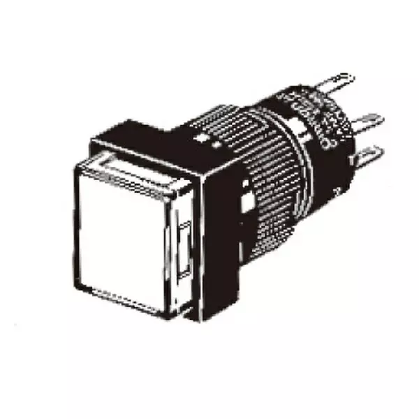 Omron Small Pushbutton Switch Φ12 mm Mounting Hole Diameter, A3CA-90B0-A