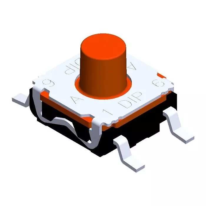 MULTICOMP PRO Tactile Switches TACTILE SWITCH, 0.05A, 32VDC, ILLUM, SMD, MP000712 (Pack of 5)