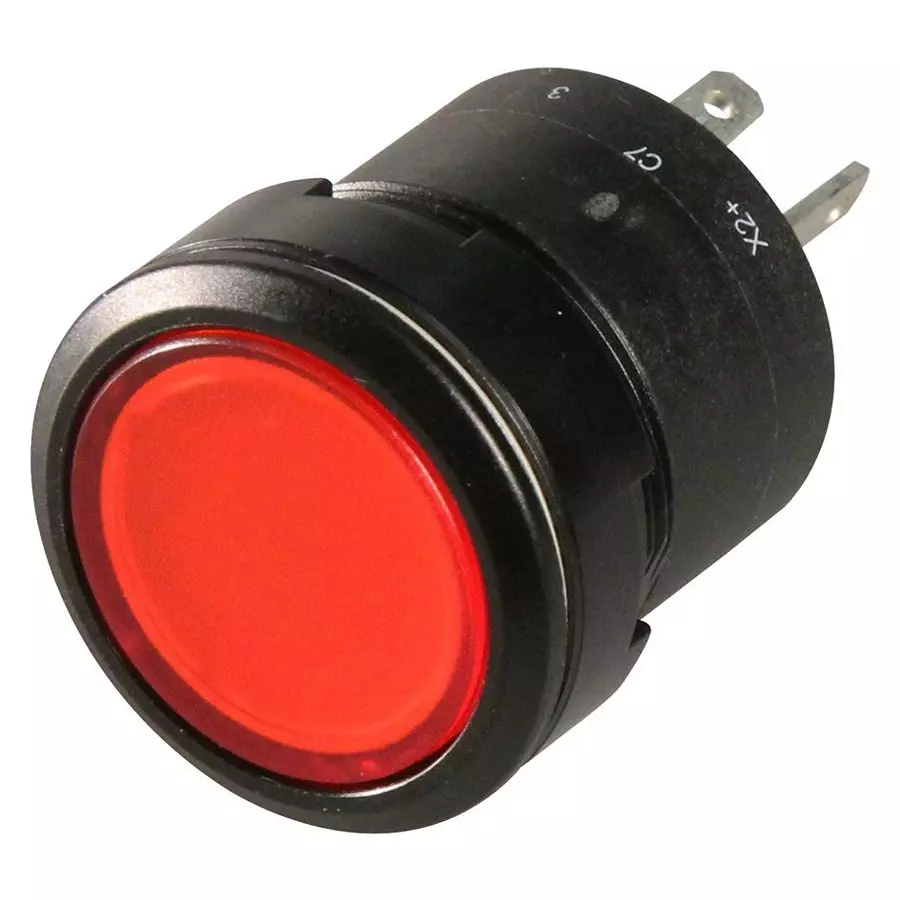 EAO SWITCH, SPNO, ILLUM RED, K84-603.4205