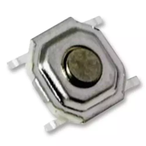 E-SWITCH SWITCH, TACTILE, SPST-NO, 50mA, 12VDC, TL3342F160QG.