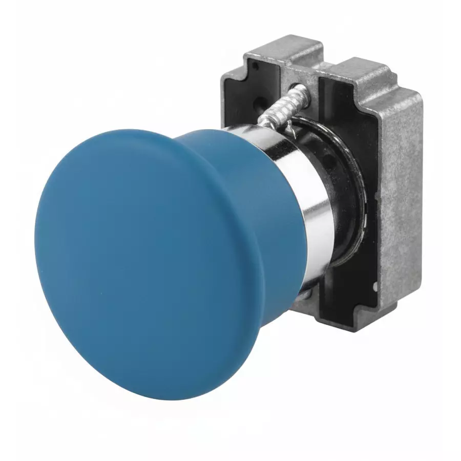 G-SENS Emergency Push Button 22.5 mm Round Blue, GES5BC4C