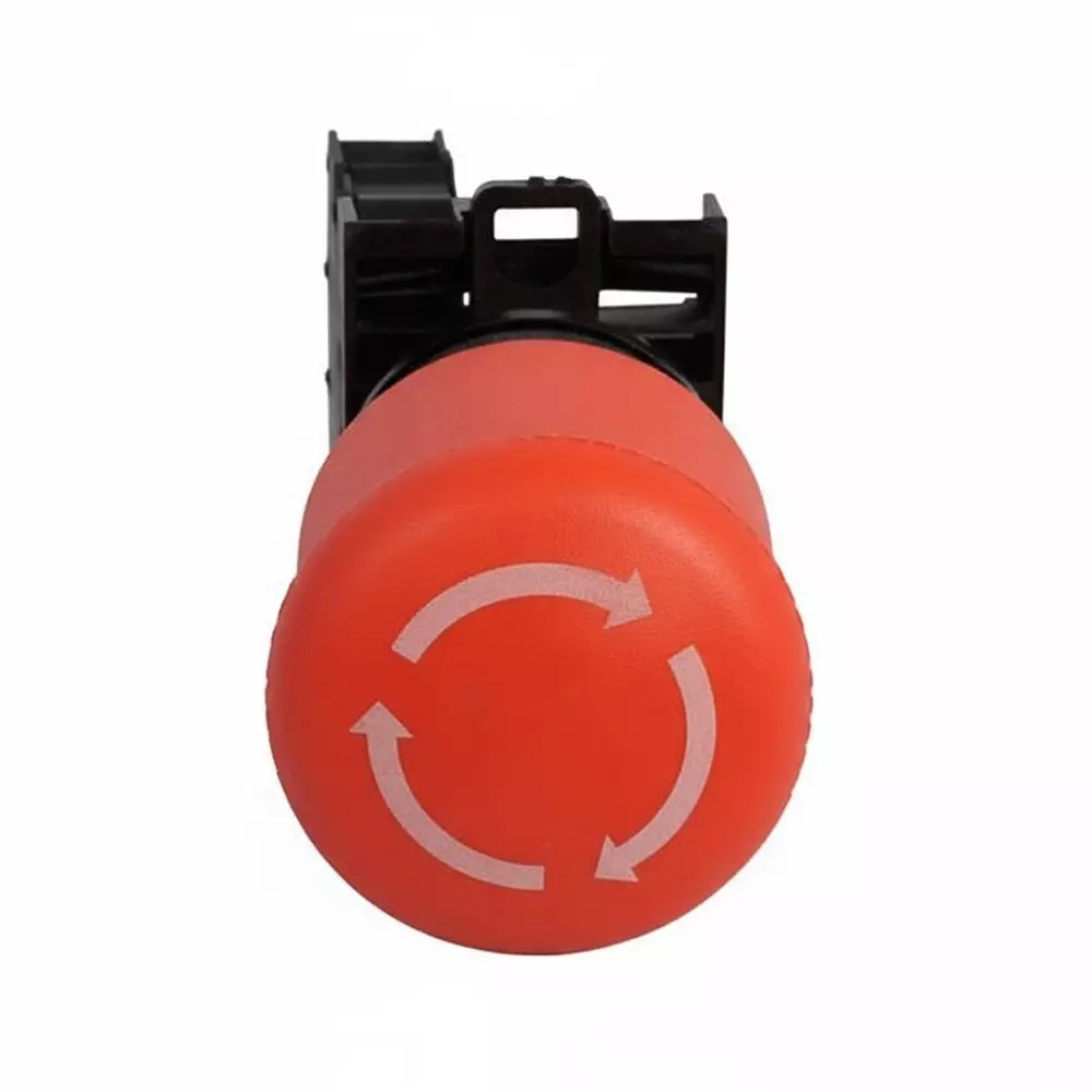 EATON Twist Release Emergency Stop Switch Non-Illuminated SPST Panel Mount, M22-PVT-K01
