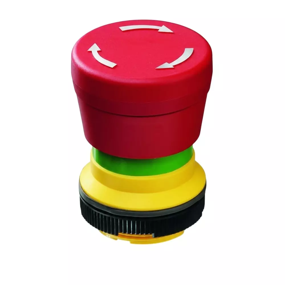 RAFI Emergency Stop Switch Non-Illuminated Panel Mount Contact Termination, 1.30.273.502/0300