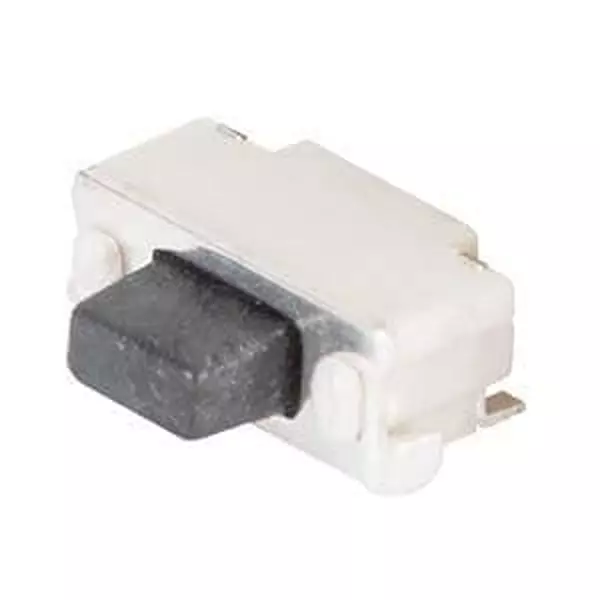 Same Sky Tactile Switch Gull Wing Lead Termination 50 mA Rectangular Actuator 1 V DC to 12 V DC, TS31-46-35-BK-B-160-RA-SMT-TR