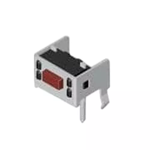 Diptronics Tactile Switch Non-Illuminated Solder Pin Termination 50 mA Rectangular Actuator 12 V DC, TACH-32N-Q