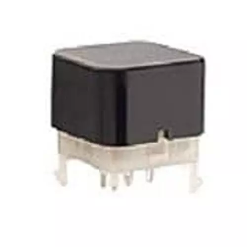 MARQUARDT Tactile Switch Non-Illuminated Solder Pin Termination 30 mA Square Actuator 28 V DC, 3003.0752