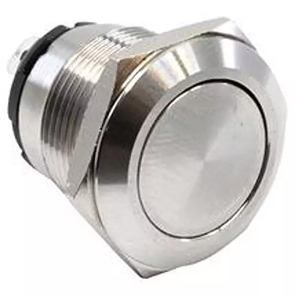 E-SWITCH Anti-Vandal Sw, Spst-No-Dm, Solder Lug, Pvhc4F23Ss.