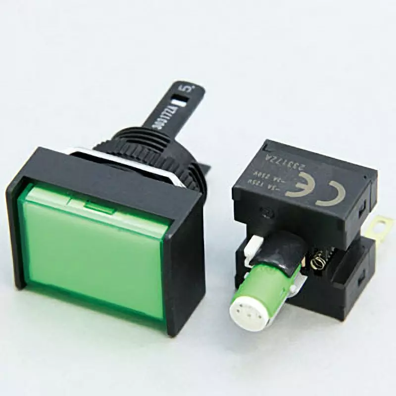 Omron Pushbutton Switch Momentary Operation Type 1C Contact, A165L-JGM-24D-1