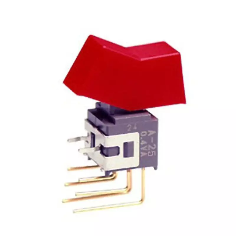 NKK SWITCHES K-Type Paddle Rocker Switch 2 Pole, A-25KV