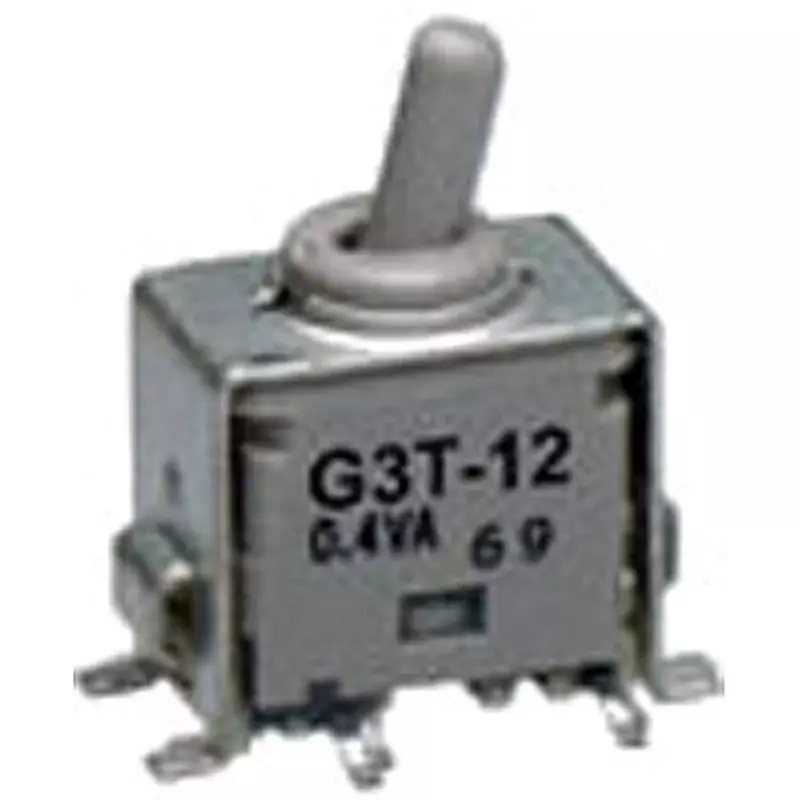 NKK SWITCHES Pushbutton Switch PC Terminal, G3T-12AB