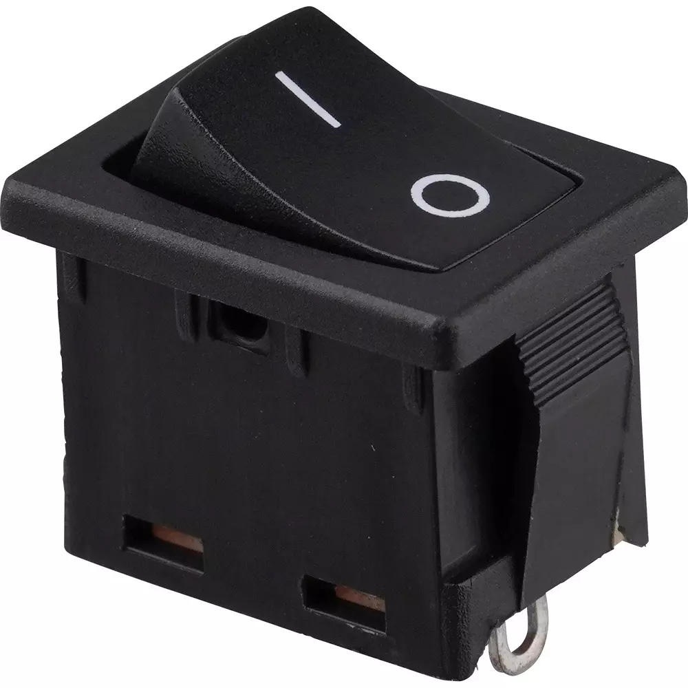 NKK SWITCHES Non-IlluminatedRocker Switch 1 Pole, CW-SA11KKNFS